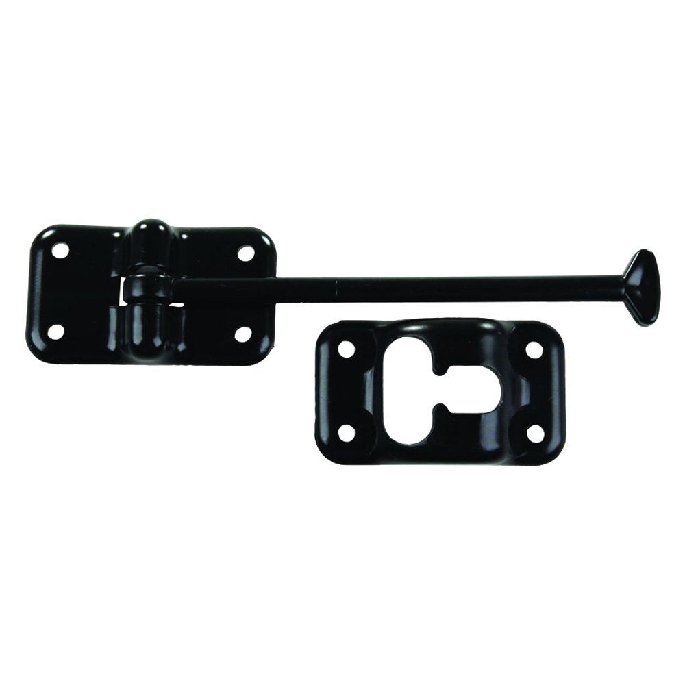 JR Products, 6" t-style door holder, black